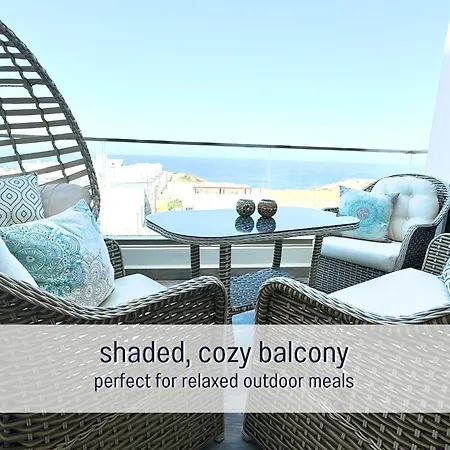 F16 Deja Blue With Rooftop Terrace דירה *